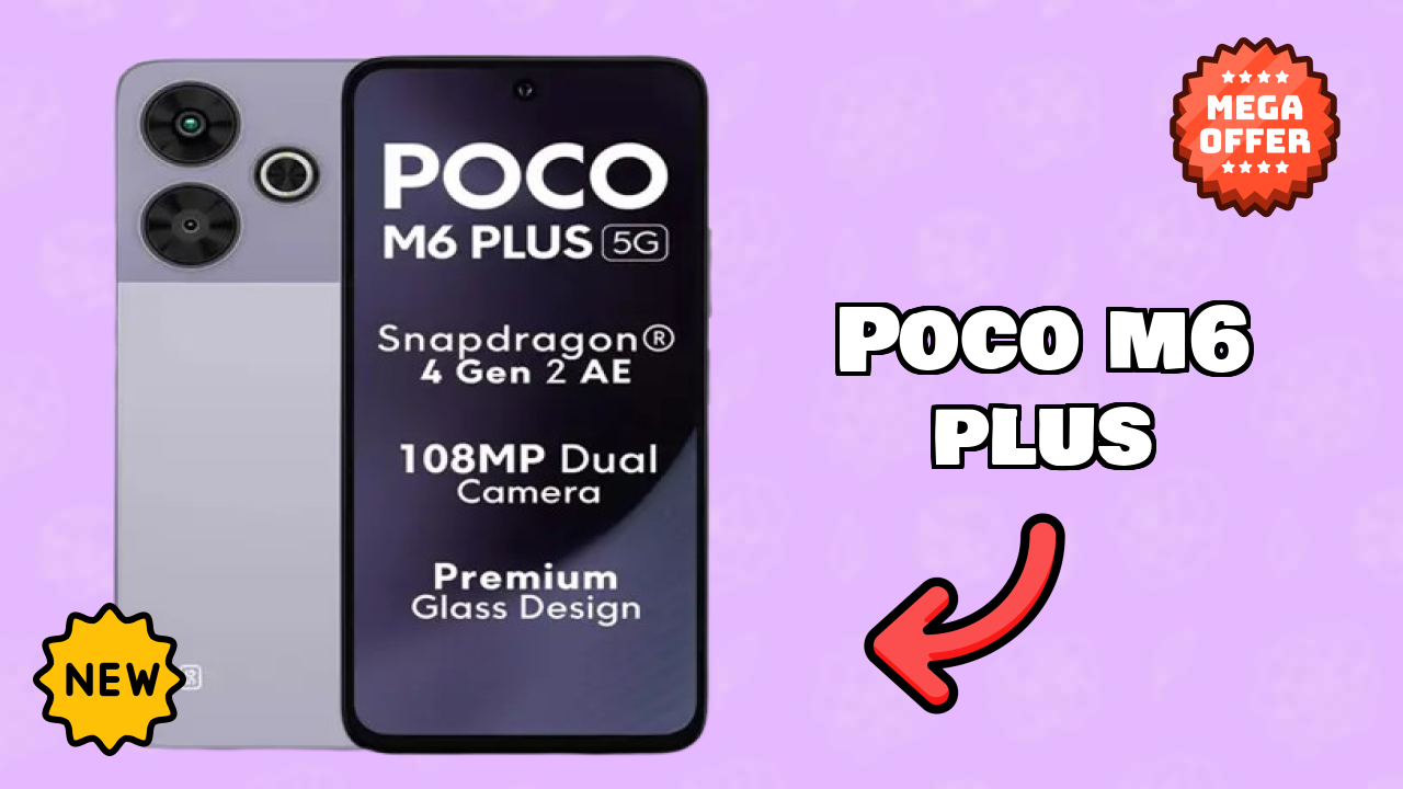 POCO M6 Plus Display Analysis: LCD Quality
